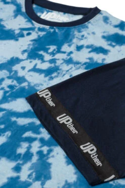 Uptheir Swan Tie Dye Print T-Shirt - Blue -Famous Menswear Store tumbnail da6e006c 87f8 4209 8c5c efe78e82e5ea