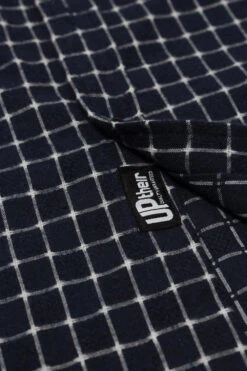 Uptheir Qin All Over Check Long Sleeve Shirt - Grey Navy 12 Uptheir Qin All Over Check Long Sleeve Shirt - Grey Navy -Famous Menswear Store tumbnail da70f6f8 7e3e 45b2 ae8b 8b338acef887