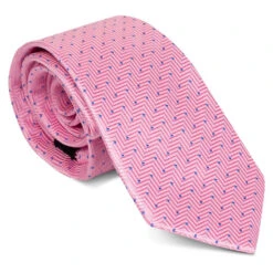 Uptheir All Over Polka Dot Extra Long Tie - Pink Lilac -Famous Menswear Store tumbnail dac922d7 df03 4e25 a4e8 012814073a52