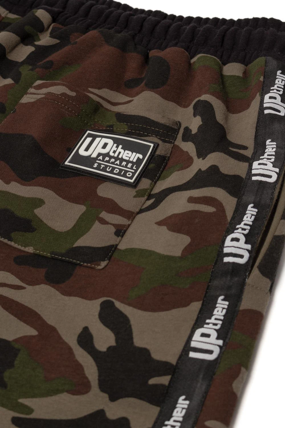 Uptheir Bermuda T Camouflage Joggers - Green 5 Uptheir Bermuda T Camouflage Joggers - Green - Image 3