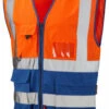 Leo Lynton Superior Class 1 Waistcoat - Orange Royal -Famous Menswear Store tumbnail e308ca93 0c6e 4530 95f8 f2c298dadbc6