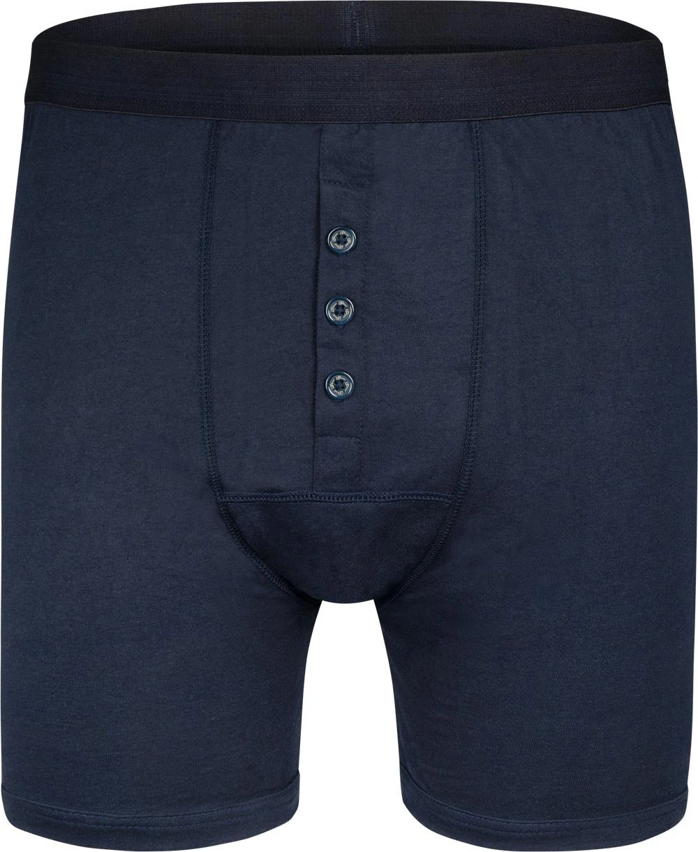 Uptheir Essentials Button Fly 3 Pack Boxer Shorts - Assorted 3 Uptheir Essentials Button Fly 3 Pack Boxer Shorts - Assorted