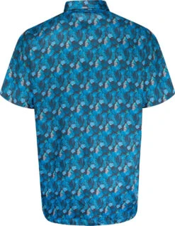 Uptheir Melford Tropical Print Floral SS Shirt - Navy 9 Uptheir Melford Tropical Print Floral SS Shirt - Navy -Famous Menswear Store tumbnail e81fea62 c750 4cc0 a713 229a05d25c68
