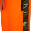 Uptheir Pryde TALL Camo Panel Jersey Shorts - Orange