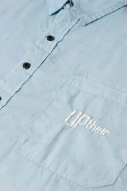 Uptheir Clem Ombre Short Sleeve Shirt - Blue Grey 8 Uptheir Clem Ombre Short Sleeve Shirt - Blue Grey -Famous Menswear Store tumbnail e9f88883 c623 48b0 a9f0 0b03a4c6c970