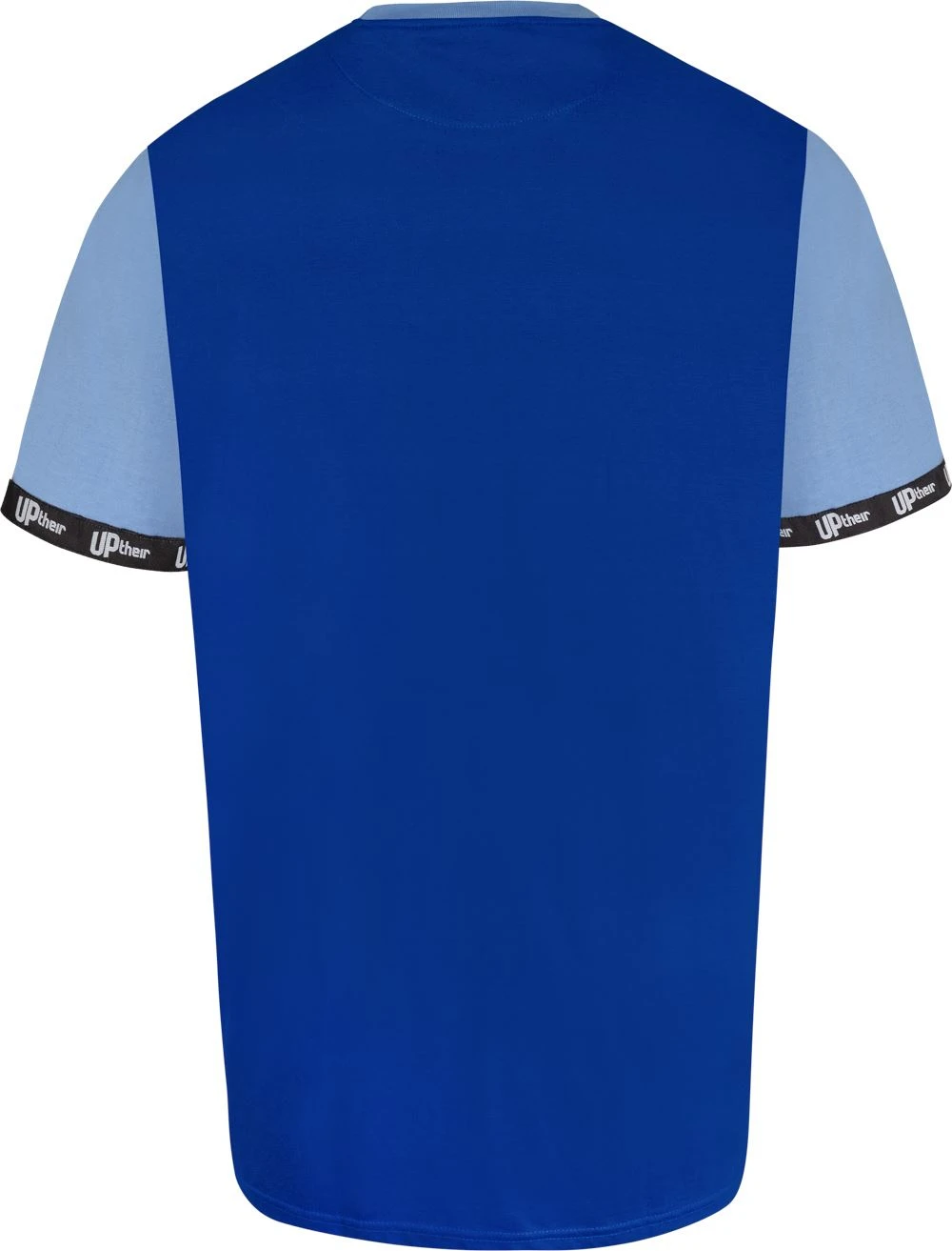 Uptheir Octagon Two V-Neck Cut And Sew T-Shirt - Blue 3 Uptheir Octagon Two V-Neck Cut And Sew T-Shirt - Blue