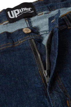 Uptheir Vigo TALL Distressed Denim Shorts - Dark Blue Wash -Famous Menswear Store tumbnail ea3c01cb 5558 45f7 a40e 64d4cd782248