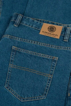Kam Regular Comfort Fit Tough Denim Jeans - Stonewash -Famous Menswear Store tumbnail eacb3164 7c24 4157 849c 65980e209953
