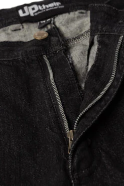 Uptheir Bucky TALL Distressed Classic Denim Shorts - Black -Famous Menswear Store tumbnail efdf738f ffc1 4f4f bbfe e57cc6e41e6f