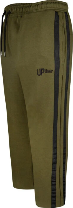 Uptheir Roar Side Stripe Joggers - Olive -Famous Menswear Store tumbnail f02a191f 6900 4548 9033 726a11969f58 1