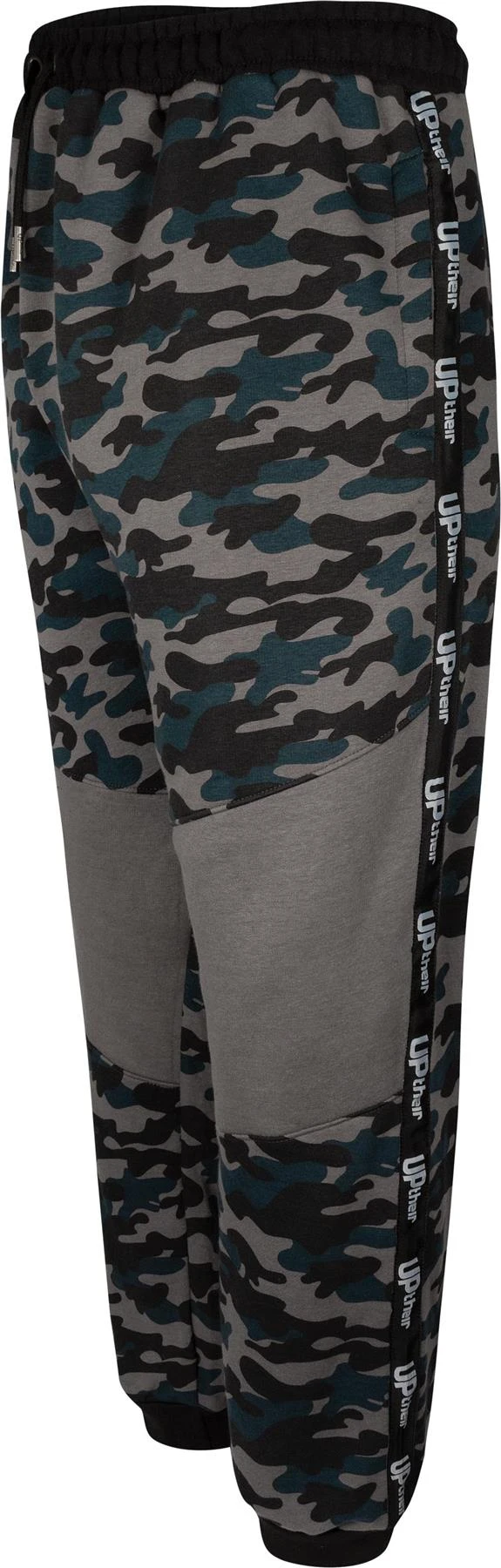 Uptheir Bermuda T Camouflage Joggers - Black 4 Uptheir Bermuda T Camouflage Joggers - Black - Image 2