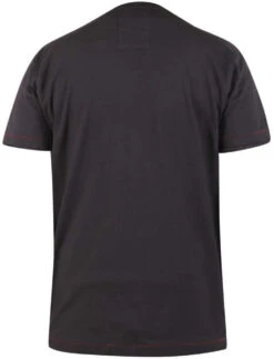 Duke D555 Longleat Tall Official VW Print T-Shirt - Charcoal