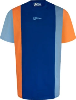 Uptheir Square Vertical Cut And Sew Block T-Shirt - Blue 6 Uptheir Square Vertical Cut And Sew Block T-Shirt - Blue -Famous Menswear Store tumbnail f294c0b0 9ca7 4848 868b 6126700db8a3
