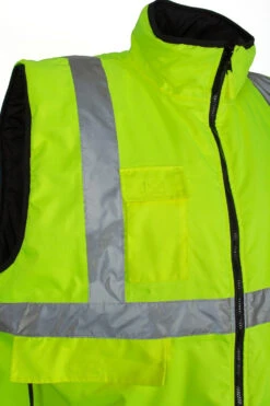 Basic Reversible Hi Vis Bodywarmer - Yellow -Famous Menswear Store tumbnail f2c2d91e 2c28 479b 9e0d 18cfd807e83e