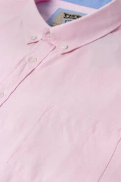 Duke D555 Richard Basic Oxford Long Sleeve Shirt - Pink -Famous Menswear Store tumbnail f5550594 d770 480f ba11 516b430c7528
