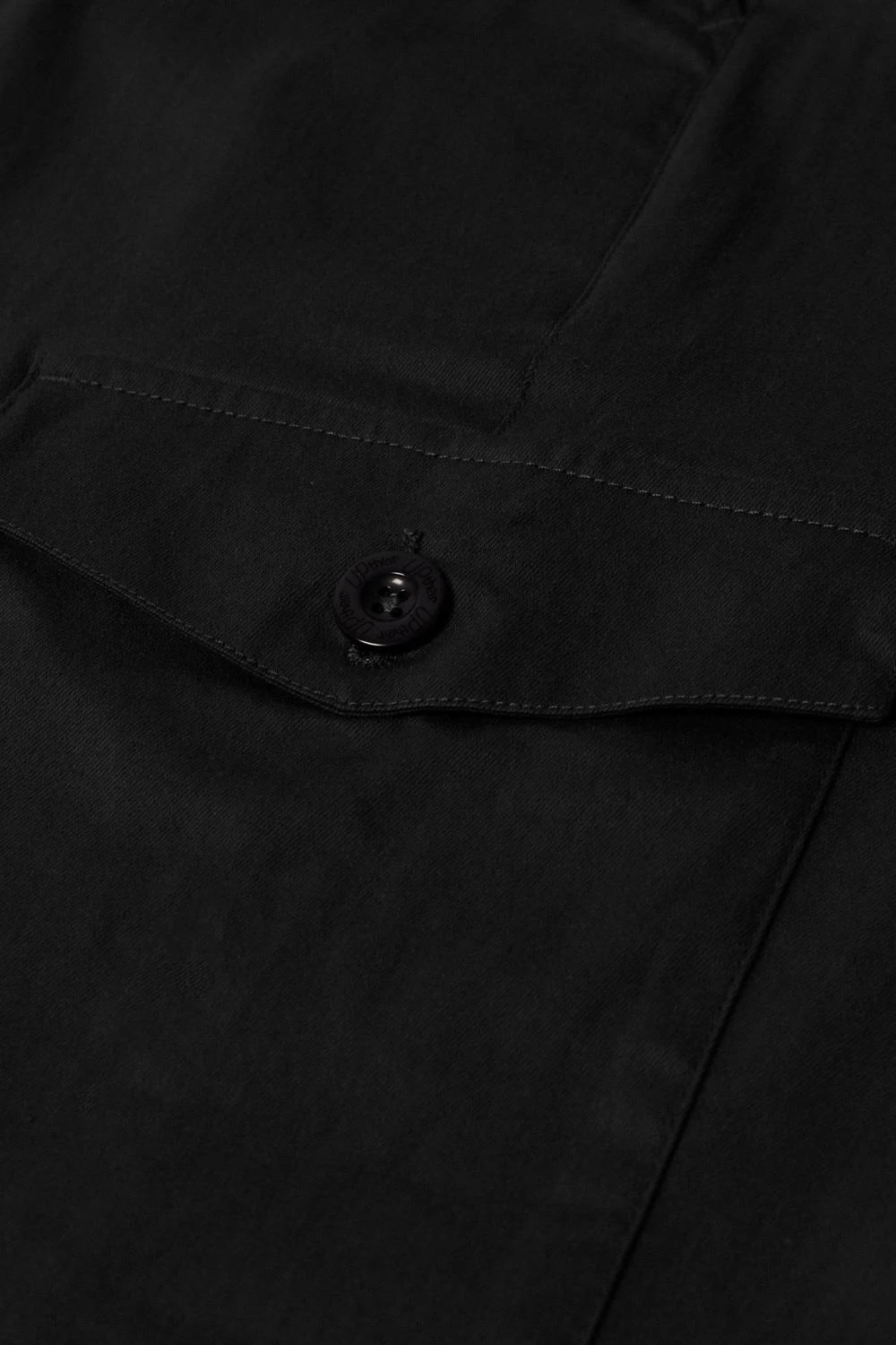 Uptheir Mali Elasticated Waist Cargo Pants - Jet Black 8 Uptheir Mali Elasticated Waist Cargo Pants - Jet Black - Image 6