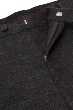 Uptheir Stirling Formal Tweed Suit Trousers - Charcoal -Famous Menswear Store tumbnail f78e2a23 7784 4762 9045 3e4297d3492d
