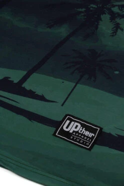 Uptheir Leo All Over Print T-Shirt - Green -Famous Menswear Store tumbnail f8d31676 02b8 4f58 8acf d2e69d7b1a16