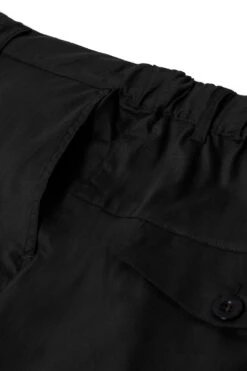 Uptheir Mali Elasticated Waist Cargo Pants - Jet Black 12 Uptheir Mali Elasticated Waist Cargo Pants - Jet Black -Famous Menswear Store tumbnail f94c55ec 5ab1 4279 b95c fc26a704340b