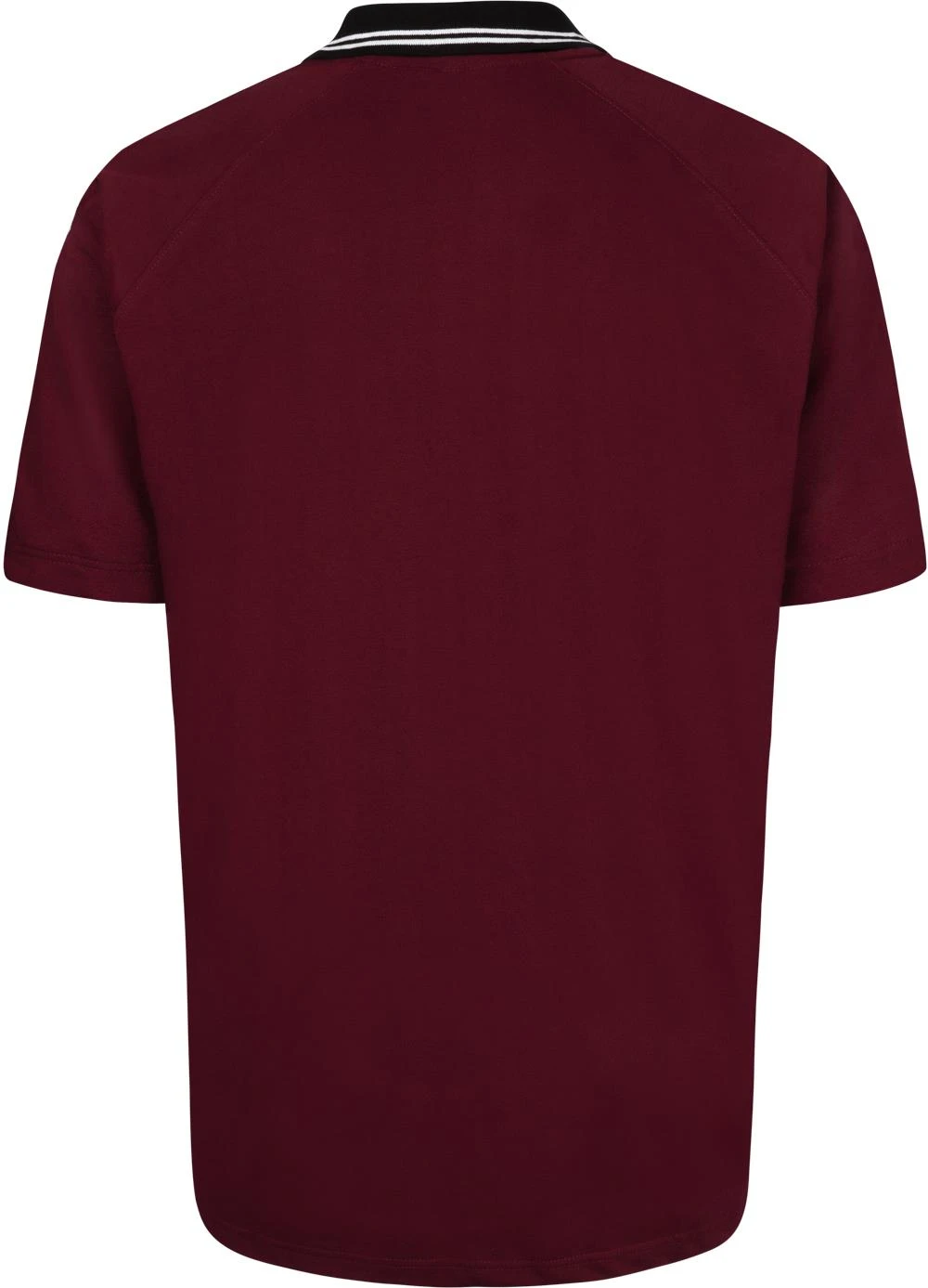 Uptheir Yankee Twin Tipped Polo - Burgundy 4 Uptheir Yankee Twin Tipped Polo - Burgundy - Image 2