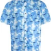 Uptheir Carn Ombre Desert Island SS Shirt - Blue -Famous Menswear Store tumbnail fdf677b0 6584 4527 aa64 976715fb46fb