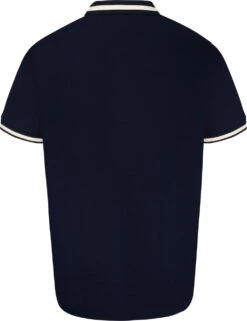 Grey Hawk TALL Shield Badge Pique Polo Shirt - Navy Peacoat
